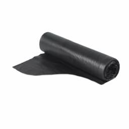 Unbranded 55-60 Gallon Black Low Density EZ Closure Trash Bags, 1.5 Mil, 100-Count thumbnail 2