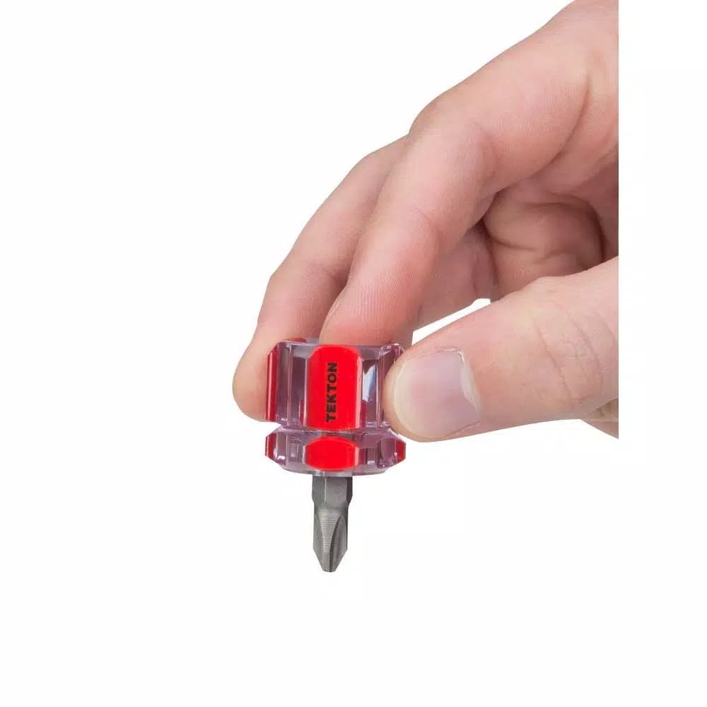 TEKTON 4-Piece Mini Screwdriver Set with Storage Tray