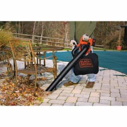 BLACK+DECKER 40V MAX Cordless Handheld Leaf Sweeper and Vacuum with 1.5 Ah Battery and Charger thumbnail 10