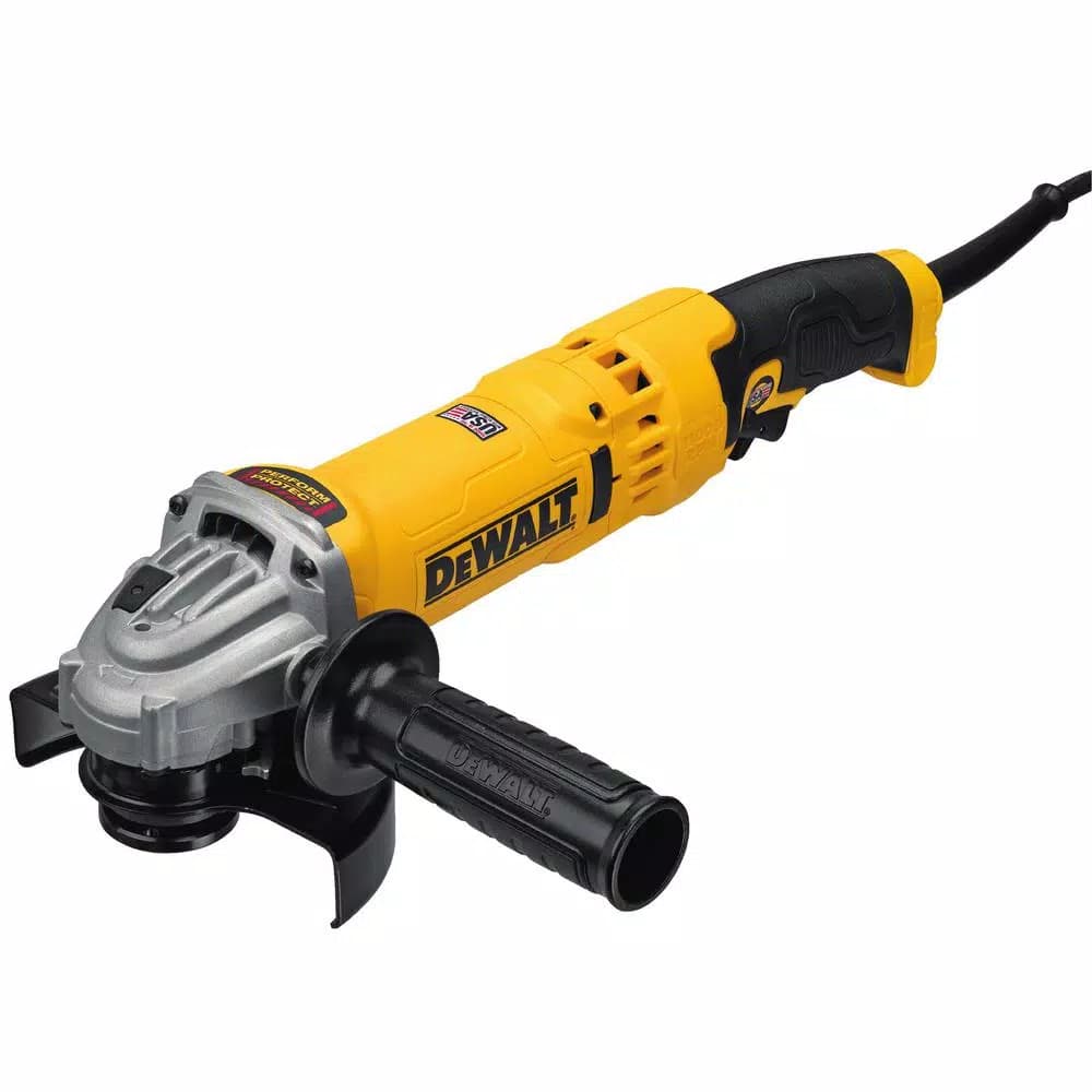 DeWalt 13-Amp 4-1/2 in. to 5 in. Corded Angle Grinder with E-Clutch
