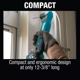Makita 12V MAX CXT Lithium-Ion Cordless 3/8 in. Right Angle Drill Kit (2.0 Ah) thumbnail 9