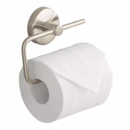 Hansgrohe S/E Single-Post Toilet Paper Holder in Brushed Nickel, Solid Brass thumbnail 1
