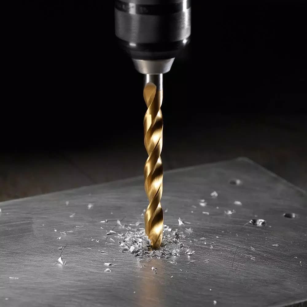 Milwaukee 20-Piece Titanium Coated Twist Drill Bit Set