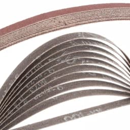 Makita 100-Grit Aluminum Oxide Abrasive Belts, 3/8 in. x 21 in. (10-Pack) thumbnail 2