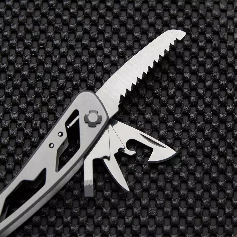 Stanley 12-in-1 Multi-Tool with Nylon Holster, Stainless Steel Hand Tool