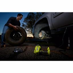 RYOBI 18V ONE+ Hybrid LED Spotlight with 12V Automotive Cord, 2500 Lumens thumbnail 6