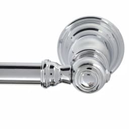 MOEN Kingsley 24 in. Chrome Towel Bar, Modern Glam Single Towel Bar thumbnail 6