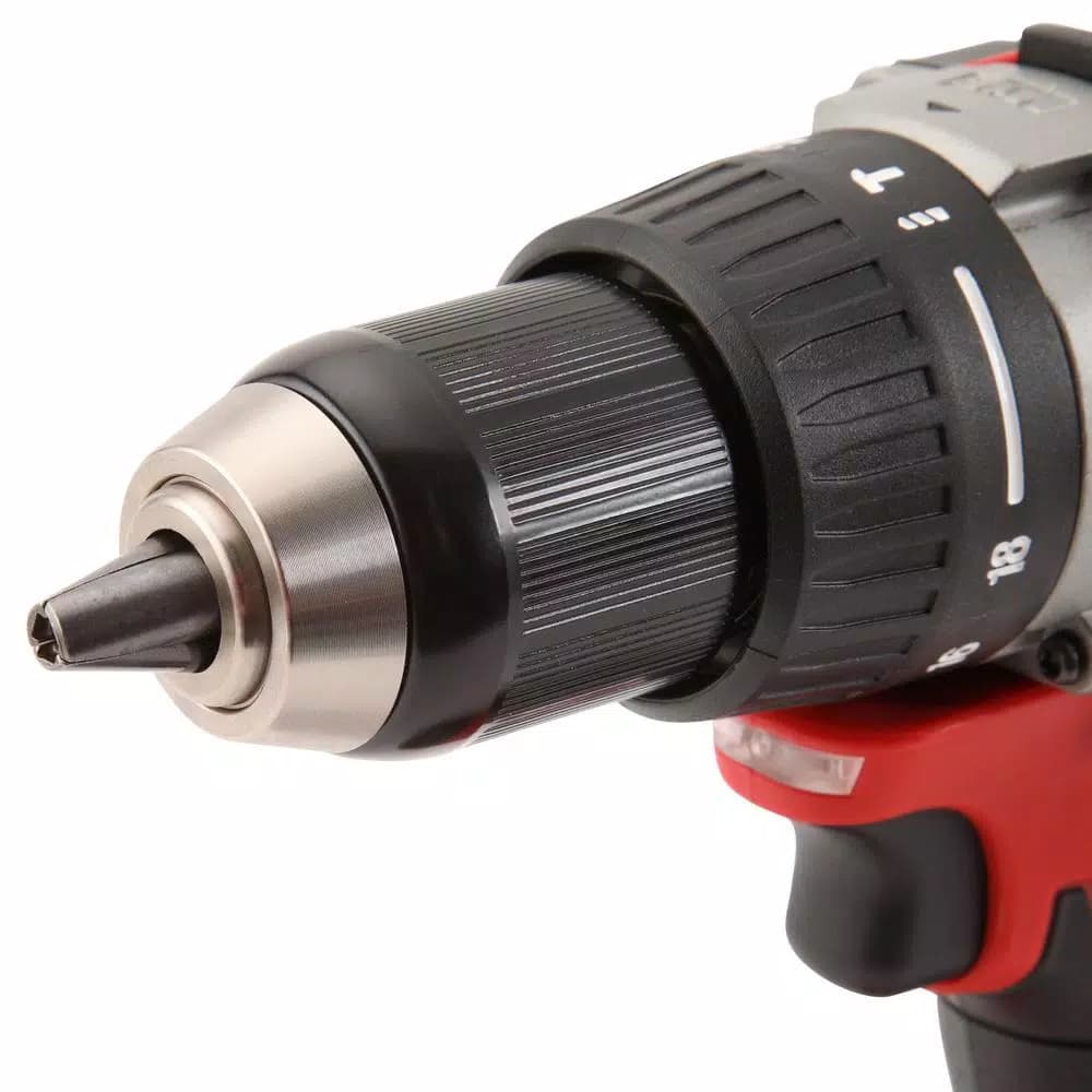 Milwaukee M18 Brushless 2-Tool Combo Kit: Hammer Drill & 3-Speed Impact Driver with (2) 4.0 Ah Batteries