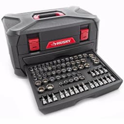 Husky 268-Piece Mechanics Tool Set with 1/4 in, 3/8 in, and 1/2 in. Drive Ratchets and Sockets thumbnail 5