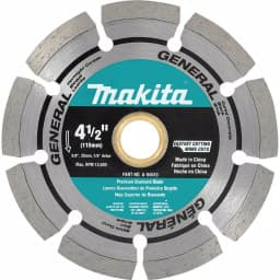 Makita 4-1/2 in. Segmented Rim Diamond Blade, 2-Pack thumbnail 3