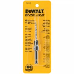 DEWALT #8 Countersink with 11/64 in. Drill Bit, Hex Shank thumbnail 1