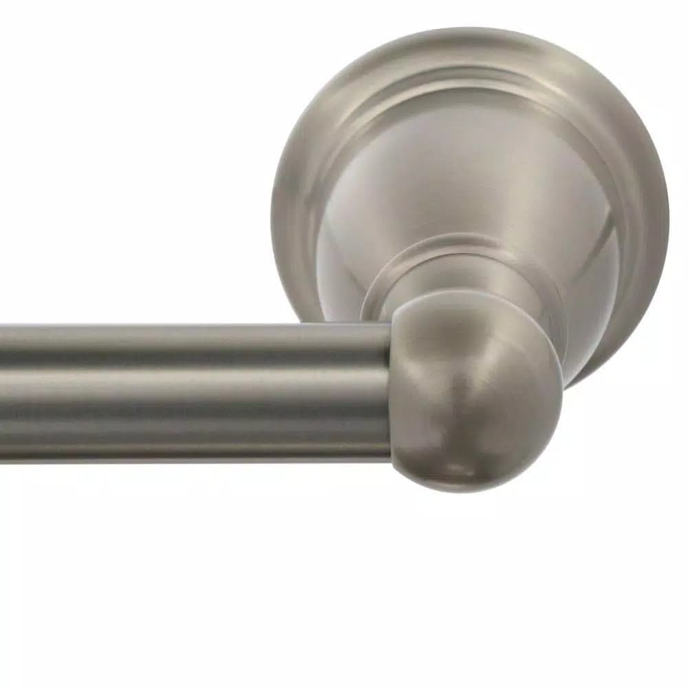 MOEN Brantford 18 in. Single Towel Bar, Brushed Nickel, Transitional Style