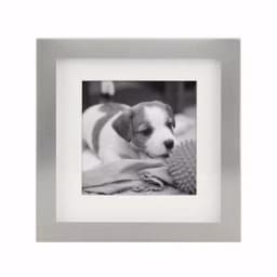 Stonebriar Collection Silver Metal Shadow Box Picture Frame Set, 5-Piece Gallery Wall Decor with White Mats thumbnail 4