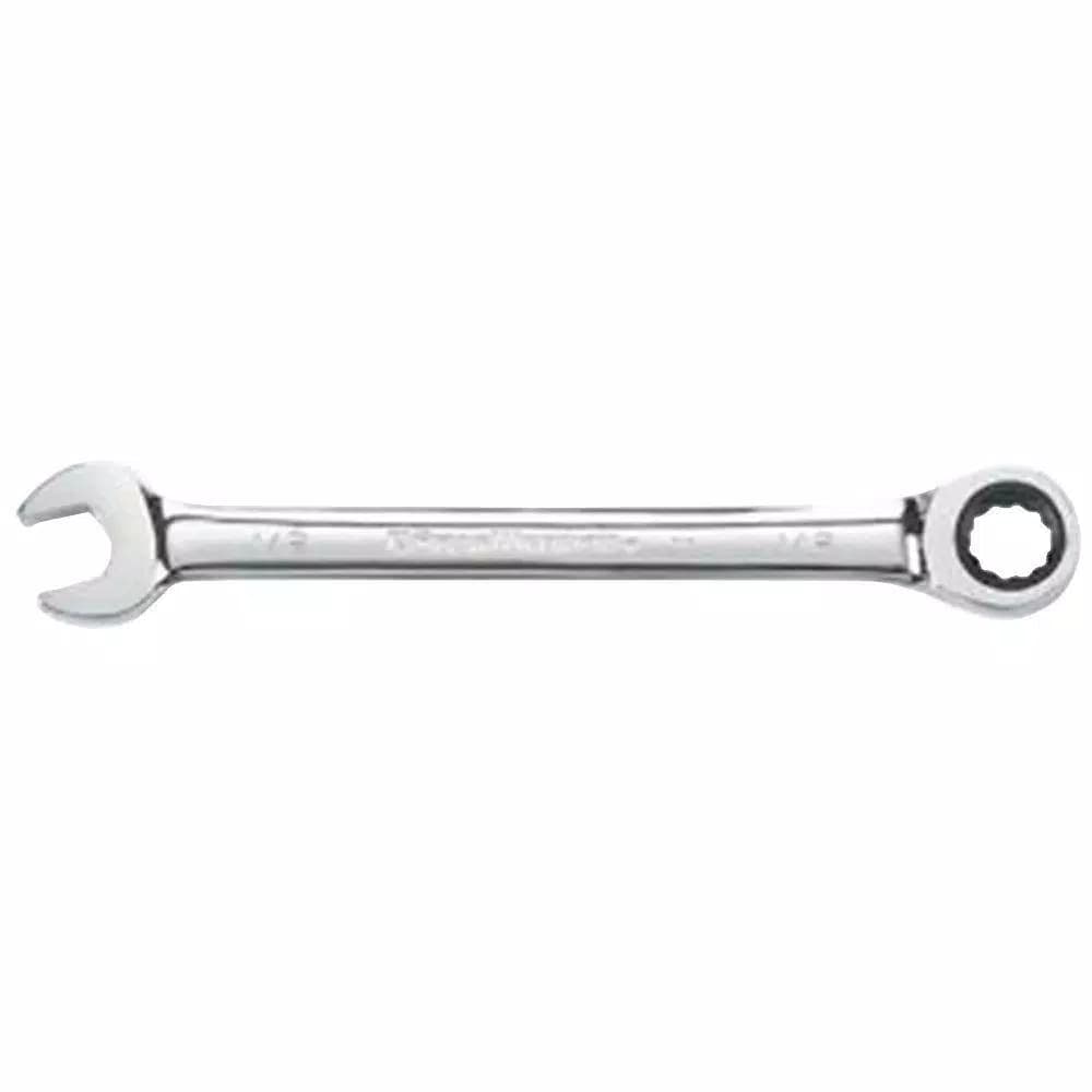 GearWrench 1/2 in. Combination Ratcheting Wrench, 12-Point Box End