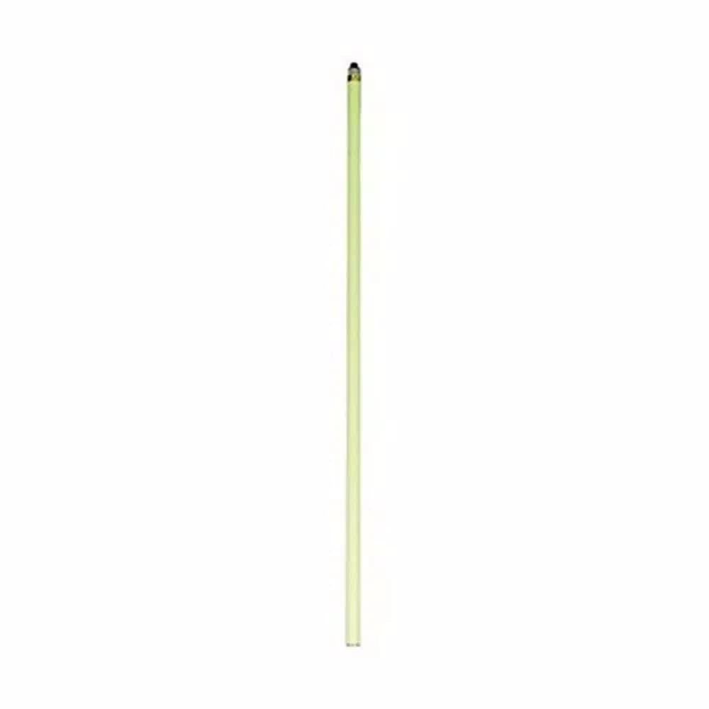 AdirPro 4 ft. Aluminum Extension Pole, Fluorescent Yellow, 5/8 in. x 11 Threads