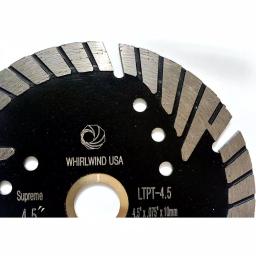 Whirlwind USA 4-1/2 in. Turbo Segmented Diamond Saw Blade for Granite, Marble, and Concrete thumbnail 2