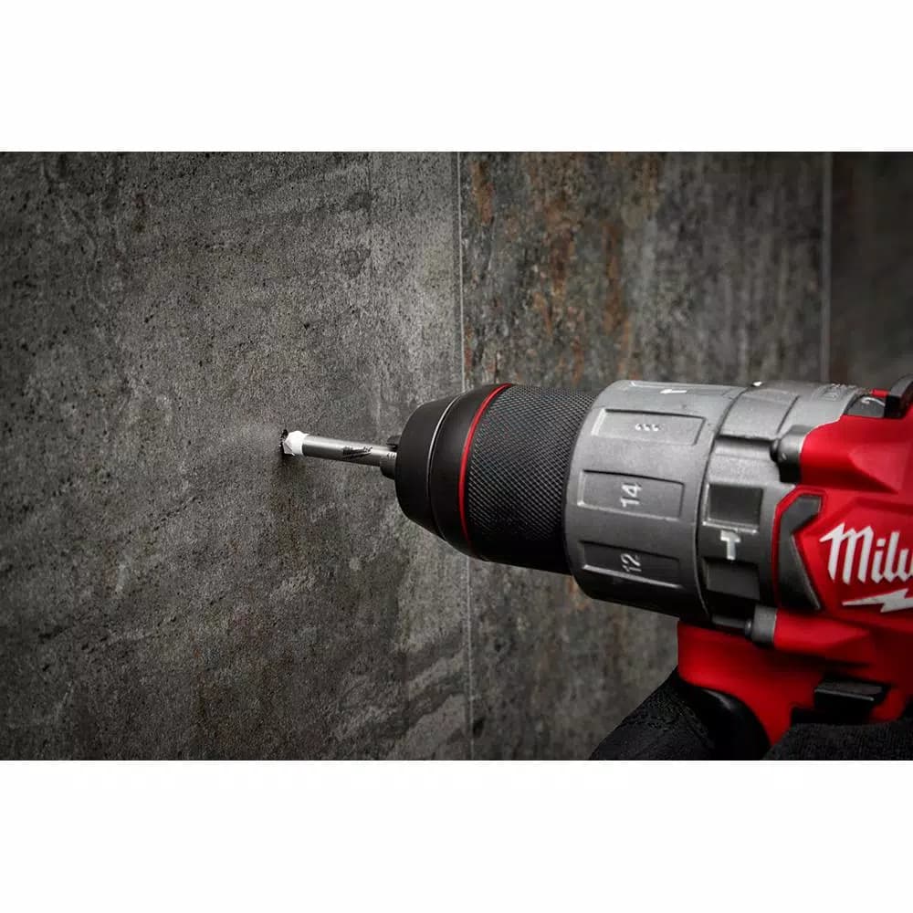 Milwaukee 3/16 in. Carbide Tipped Masonry Drill Bit for Natural Stone, Granite, Ceramic, and Glass