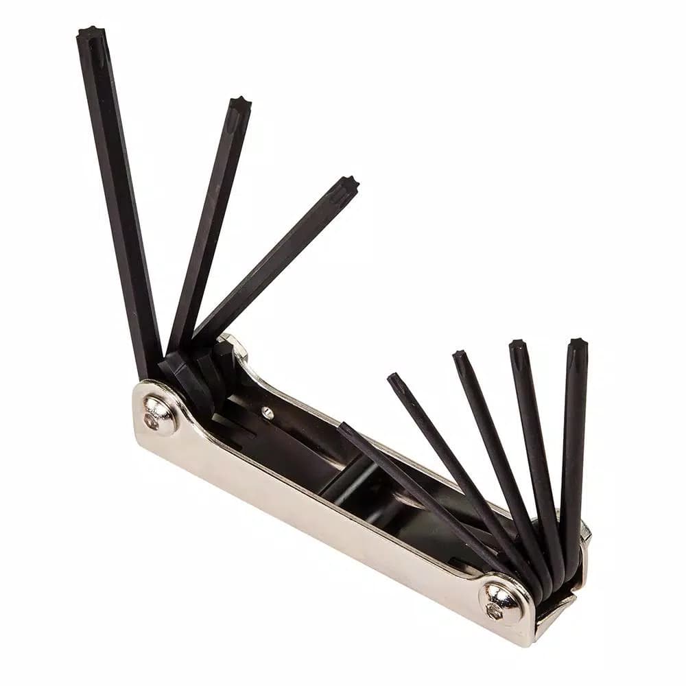 Klein Tools Folding TORX Set, 7-Piece Screwdriver Set