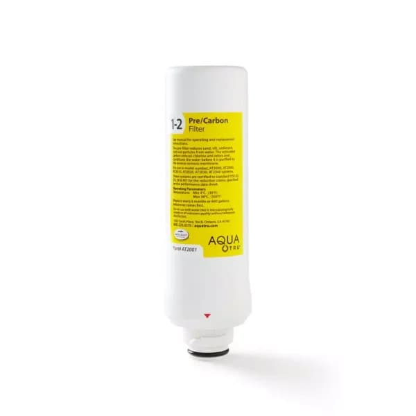 AQUA TRU AquaTru Countertop Replacement 2-Stage Water Pre-Carbon Filter