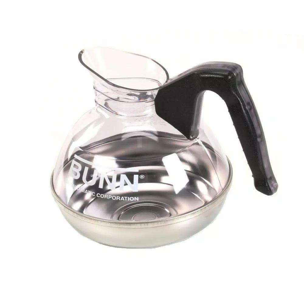 BUNN 12-Cup Commercial Easy Pour Coffee Decanter with Black Handle, 64 oz.