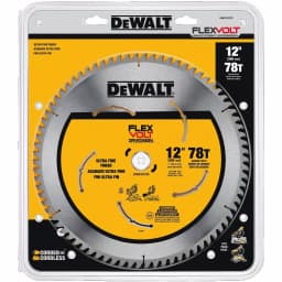 DEWALT FLEXVOLT 12 in. 78-Teeth Carbide-Tipped Miter Saw Blade thumbnail 2