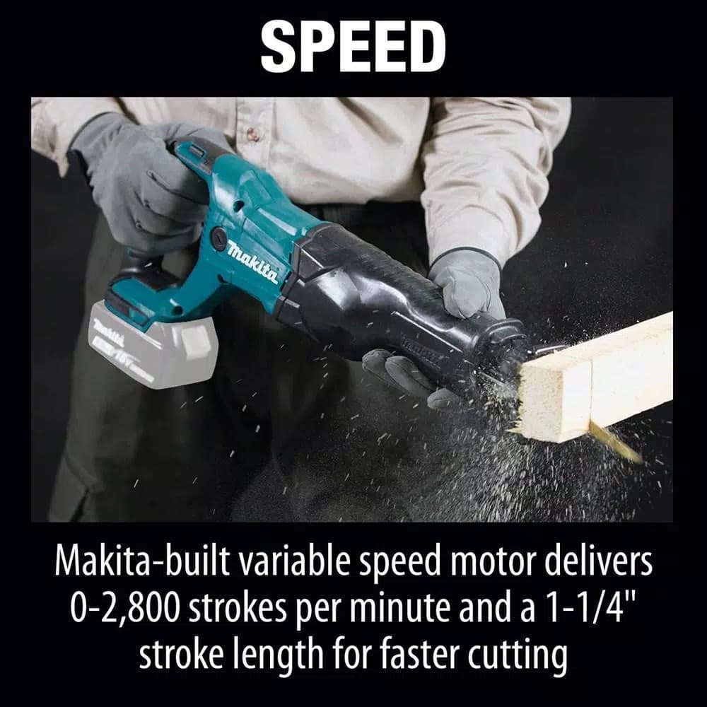 Makita 18V LXT Lithium-Ion Cordless Reciprocating Saw (Tool Only)