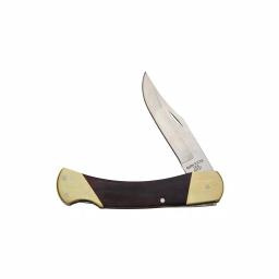 Klein Tools Klein's Sportsman Folding Knife with Ebony Wood Handle and Stainless Steel Clip Point Blade thumbnail 2