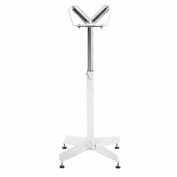 HTC Heavy Duty Adjustable V-Roller Pipe Stand, 500 lb. Capacity, 26.5-43.5 in. thumbnail 1