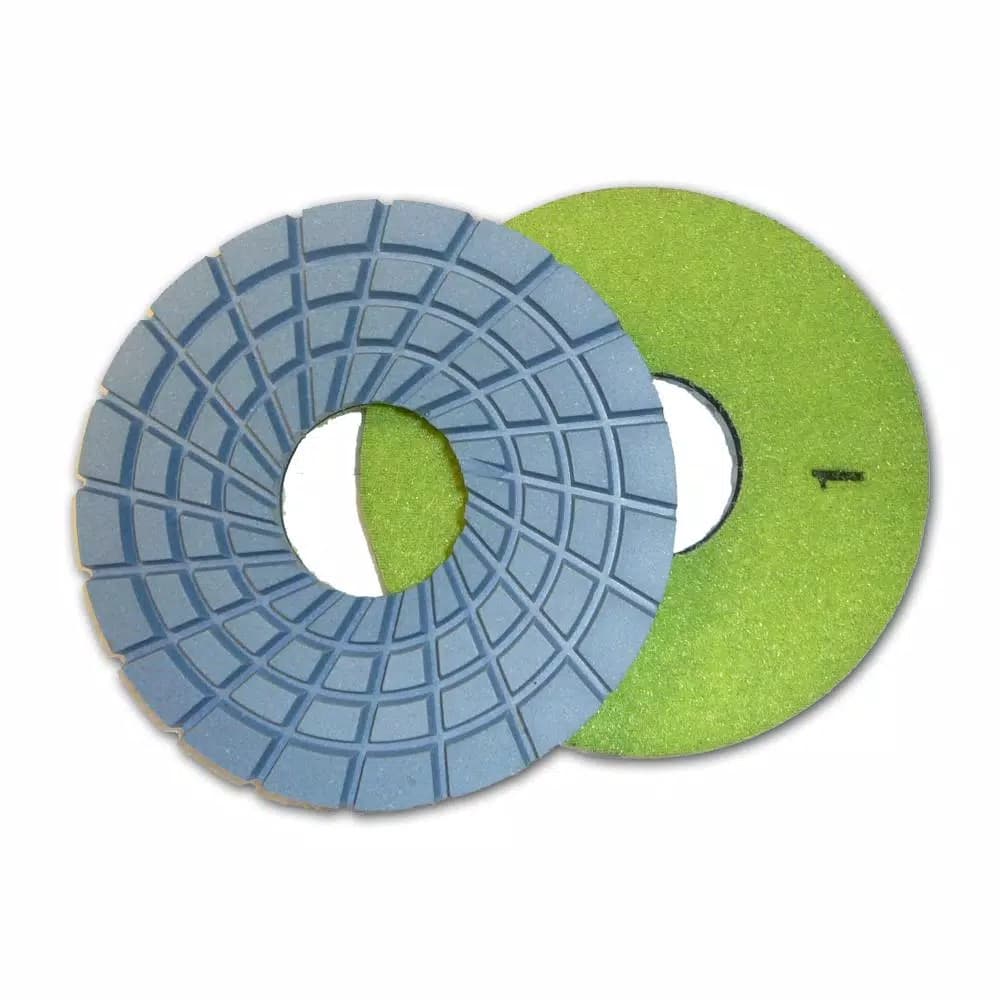 Unbranded Con-Shine 5 in. Dry/Wet Diamond Polishing Pads, 5-Step Set of 10