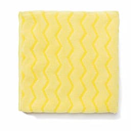 Rubbermaid Commercial Products HYGEN 16 in. Microfiber Bathroom Cloth, Yellow (Case of 12) thumbnail 1