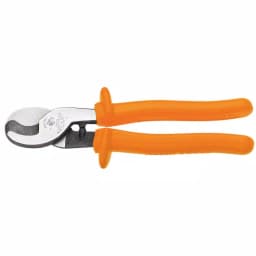 Klein Tools 9-5/8 in. Insulated High-Leverage Cable Cutters, 1000V Rated thumbnail 1