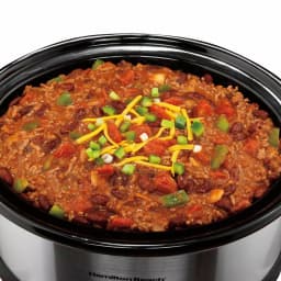 Hamilton Beach 6 Qt. Programmable Silver Slow Cooker with Temperature Settings thumbnail 5