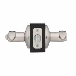 Kwikset Avalon Satin Nickel Entry Door Lever with SmartKey Security thumbnail 3