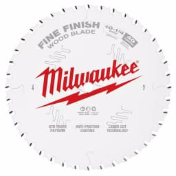 Milwaukee 10-1/4 in. 40-Tooth Fine Finish Circular Saw Blade thumbnail 3