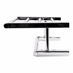 ALFI BRAND 25.88 in. Modern Wall Mount Towel Rack with Shelf, Polished Chrome thumbnail 3