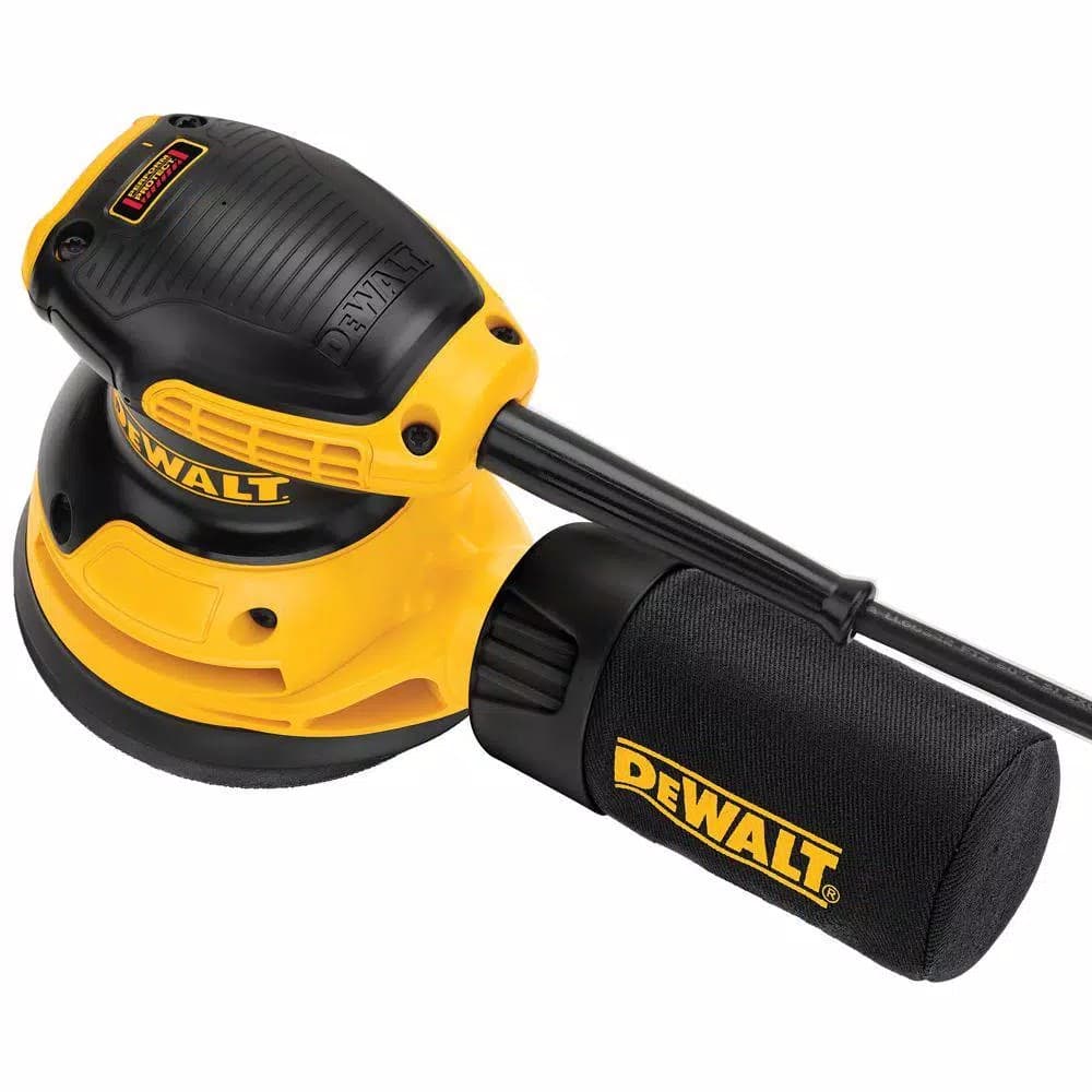 DEWALT DWE6421K 3 Amp Corded 5 in. Random Orbital Hook and Loop Sander