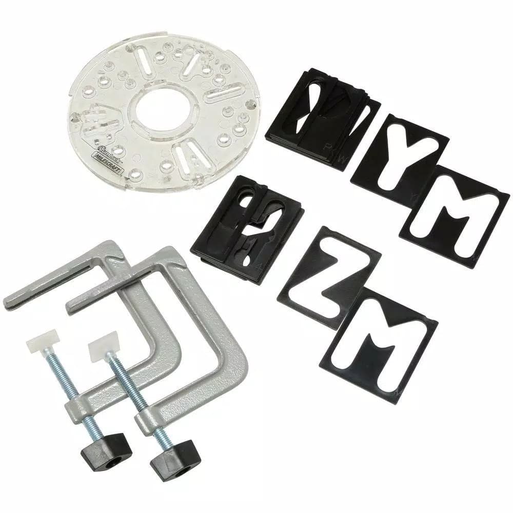 Milescraft SignCrafter Complete Sign Making Router Jig Template Kit