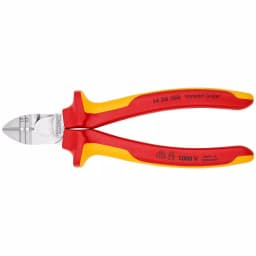 KNIPEX 6-1/4 in. 1000V Insulated Diagonal Cutter and Wire Stripper thumbnail 3