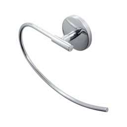Dyconn Monterey Series Brushed Nickel Towel Ring - Zinc Alloy Hand Towel Holder thumbnail 2