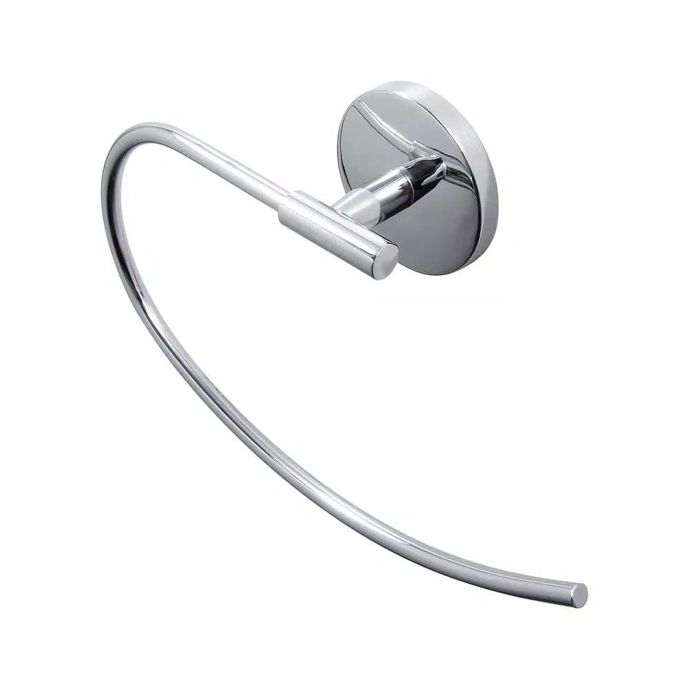 Dyconn Monterey Series Brushed Nickel Towel Ring - Zinc Alloy Hand Towel Holder