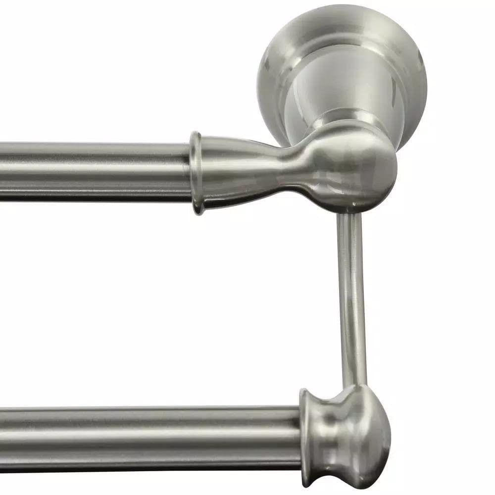 Moen Banbury 24 in. Double Towel Bar in Spot Resist Brushed Nickel