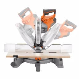 RIDGID 10 in. Dual Bevel Compound Miter Saw, 15 Amp, with LED Cut Line Indicator thumbnail 3