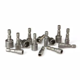 TEKTON 14-Piece Quick-Change Power Nut Driver Bit Set, 3/16-7/16 in. and 5-12 mm thumbnail 4