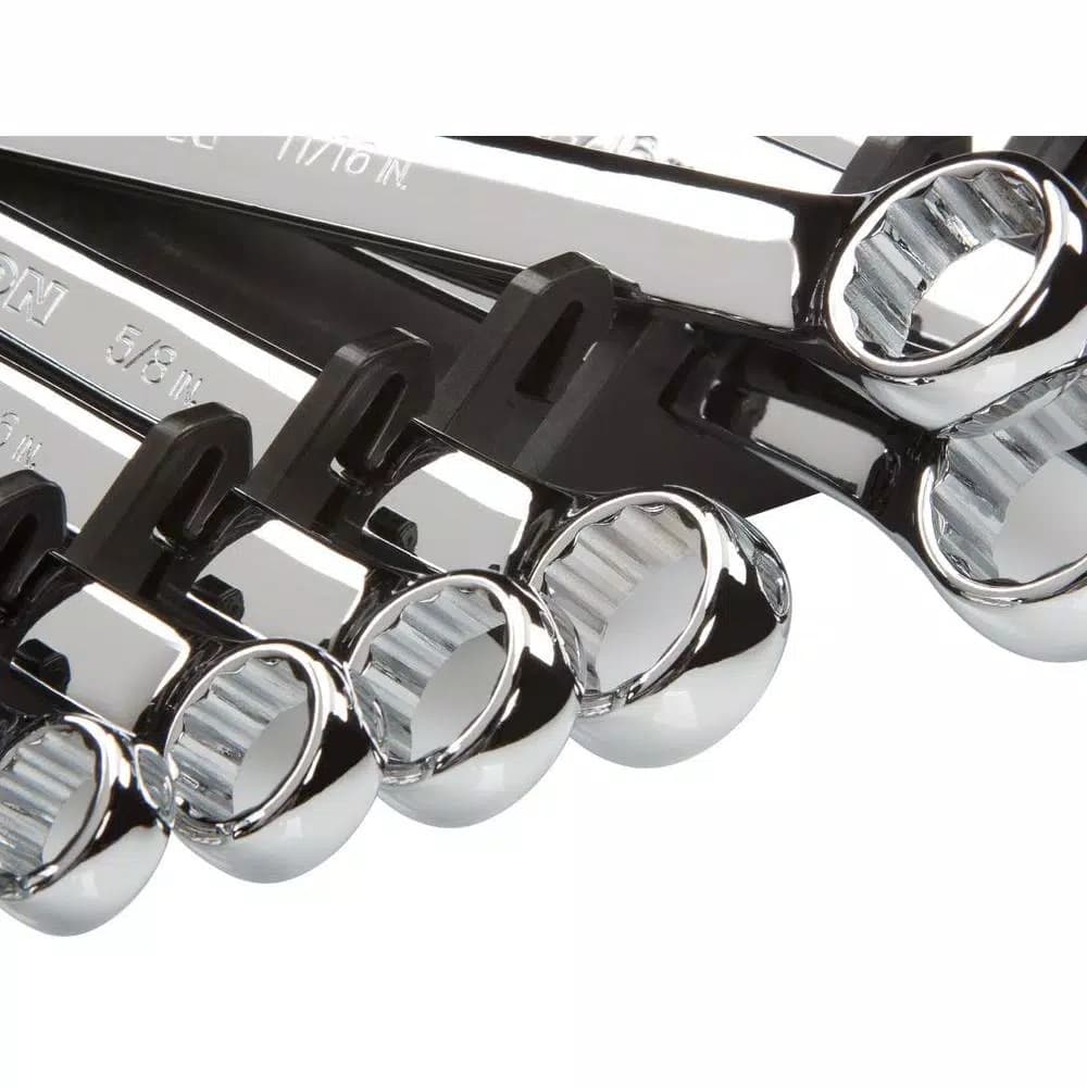 TEKTON 13-Tool Store-and-Go Wrench Rack Keeper, Black