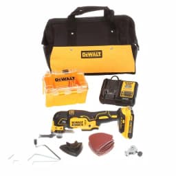 DEWALT 20V MAX XR Cordless Brushless Oscillating Multi-Tool Kit with 2.0Ah Battery and Charger thumbnail 1