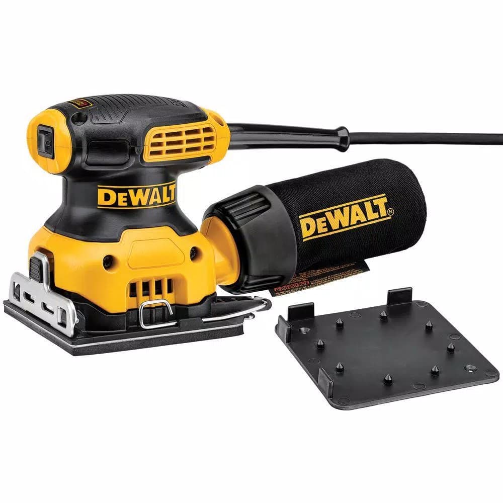 DEWALT 2.3 Amp 1/4 Sheet Finishing Sander, 14,000 OPM