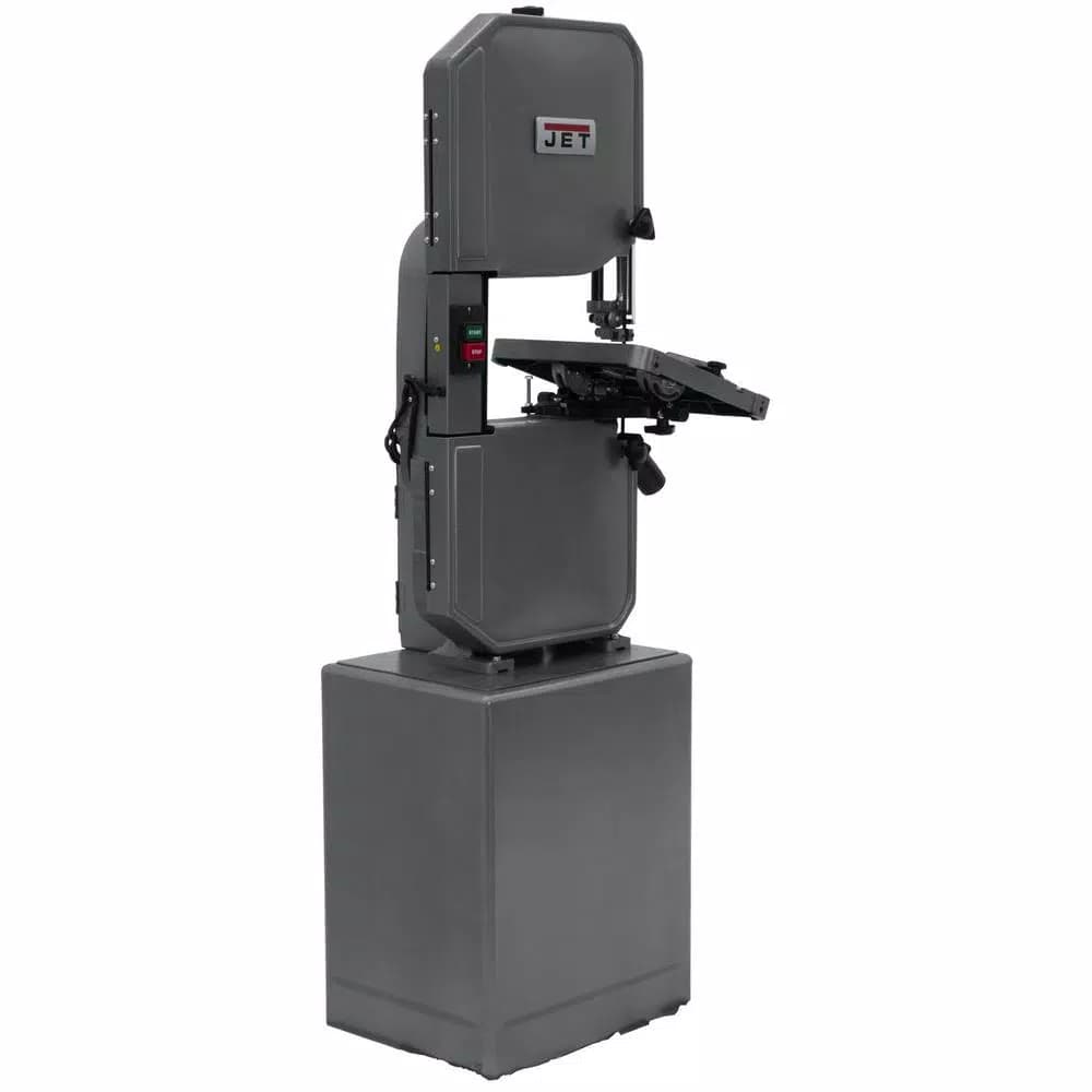 JET J-8201K 14 in. Vertical Band Saw with Closed Stand, 1 HP, 8-Speed, 115V