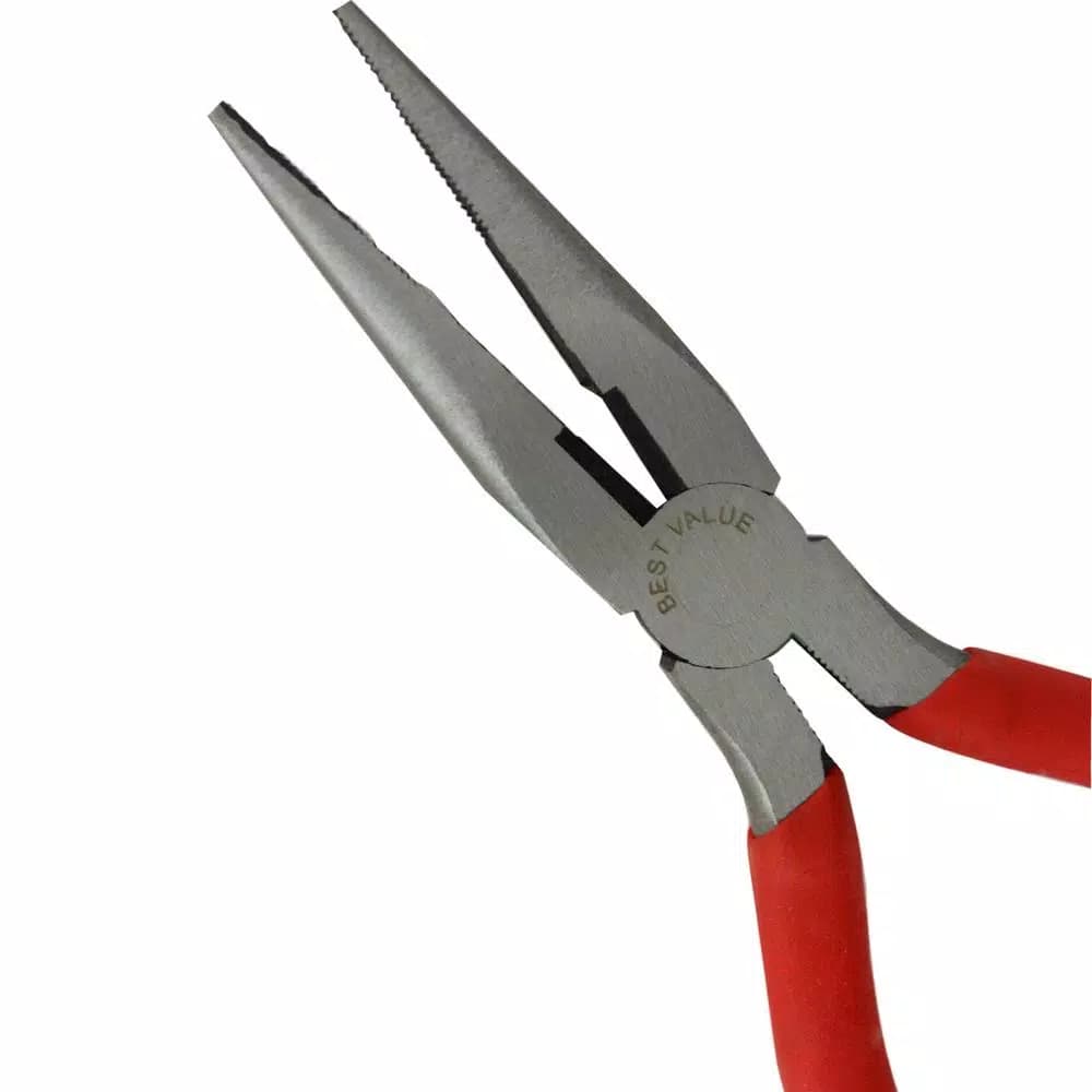 Best Value 4-Piece High Carbon Steel Plier Set with Anti-Slip Red Handles