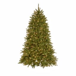 Unbranded 7.5 ft. Dunhill Fir Pre-Lit Artificial Christmas Tree with 700 Dual Color LED Lights thumbnail 1