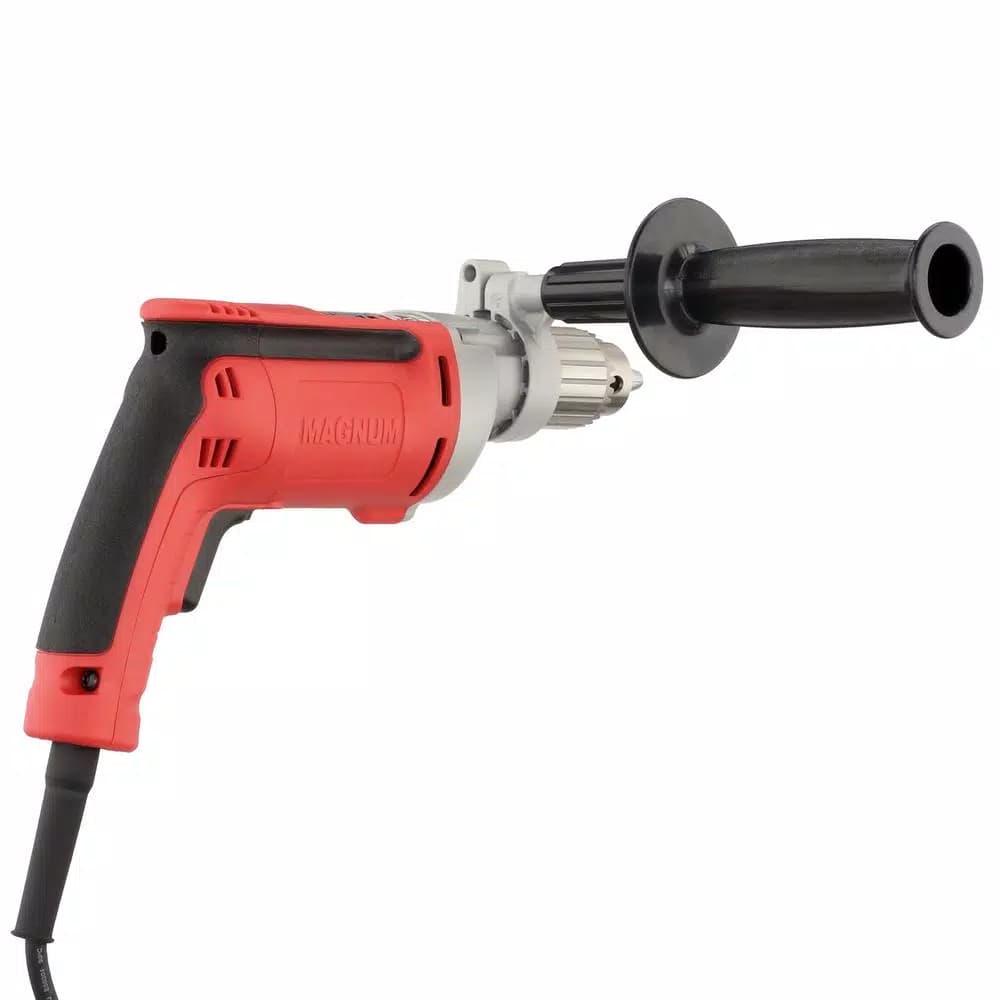 Milwaukee 1/2 in. 8 Amp Magnum Corded Drill, 850 RPM